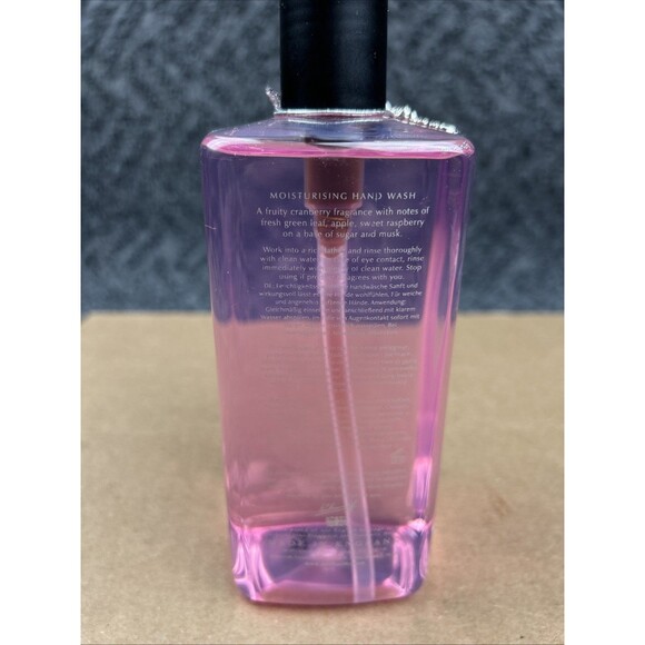 Pecksniff's CHRISTMAS FROSTED CRANBERRY MOISTURIZING HAND WASH Soap Pump-16.9 oz - Picture 2 of 4